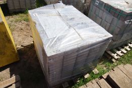 Pack of Tobermore 50mm Duo charcoal paviers.