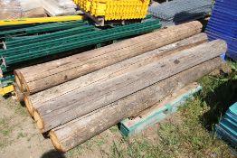 8x 8ft strainer posts.