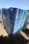 155x blue crates. V