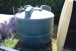 Harlequin round oil tank. V