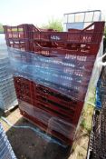 44x brown crates. V