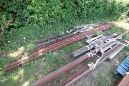 Quantity of 1in box section steel. V