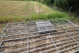 16ft galvanised gate. For sale due to sale of cattle.
