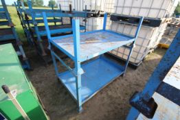 2x open stillages. V