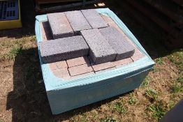 Pallet of Thermolite blocks.