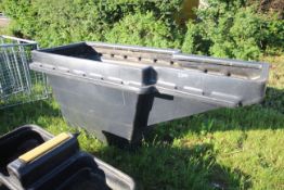 Paxton plastic sheep dip, with stepped exit.