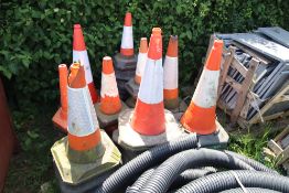 Various traffic cones.