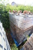Pallet of 30 wire crates. V