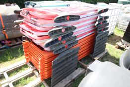 24x barrier fences.