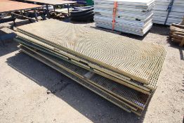 16x 1m x 3m fibregalss meshing boards. V