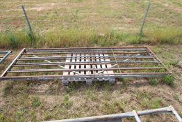 2x 12ft gates. For sale due to sale of cattle.