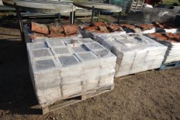 2x pallets of 480 30x30 Indian slate tiles . V