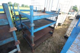 4x open stillages. V