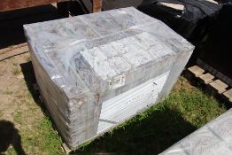 Pack of Tobermore 50mm Duo charcoal paviers.