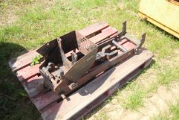Tractor pick-up hitch.