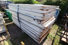 Pallet of cladding. V