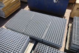 5x 39in x 71in steel grates. V