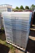 56x white crates. V