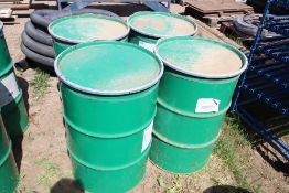 4x 40G drums with lids.