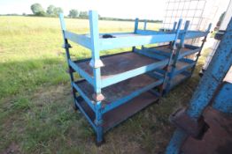 4x open stillages. V