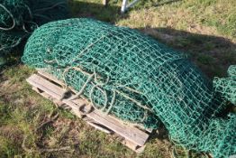 2x lorry cargo nets. V