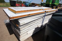 Pallet of cladding. V
