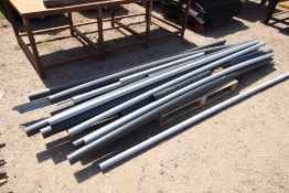 Quantity of conduit and guttering.