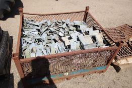 c. 500 galvanised joist hangers in stillage.