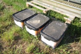 2x unused Cyrstalyx buckets and one part used. V