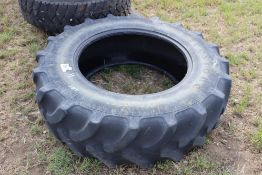 Firestone 14.9-38 tyre @ 40%. V