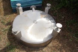 Stainless steel fire bowl / pit.