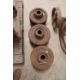 David Ward of Long Melford cart wheel hubs x3. - Image 1 of 2