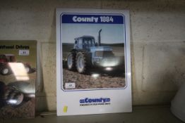 County 1884 sign.