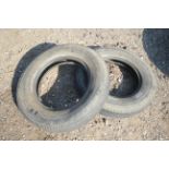 Vintage/ Classic British Bergougnan 5.90-15 Bias Ply tyres.