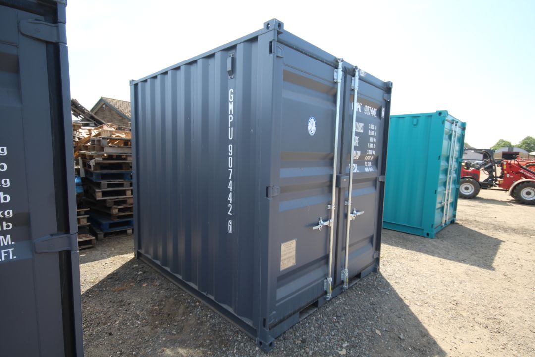 V Unused 9ft container. With side door and window. Key held. V - Image 5 of 11