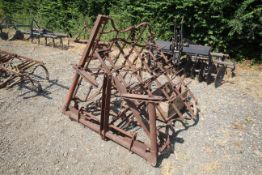 V Ferguson S-BE-31 Adjustable Spiked Tooth Harrow.