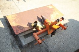 Hy-Crack PTO driven screw log splitter. From a deceased estate.