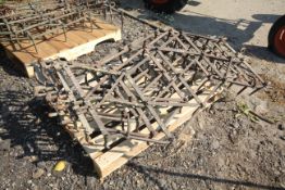 Quantity of seed harrows.