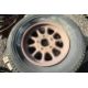 2x 8.00-19 cast centre spoked wheels and tyres. - Image 3 of 3