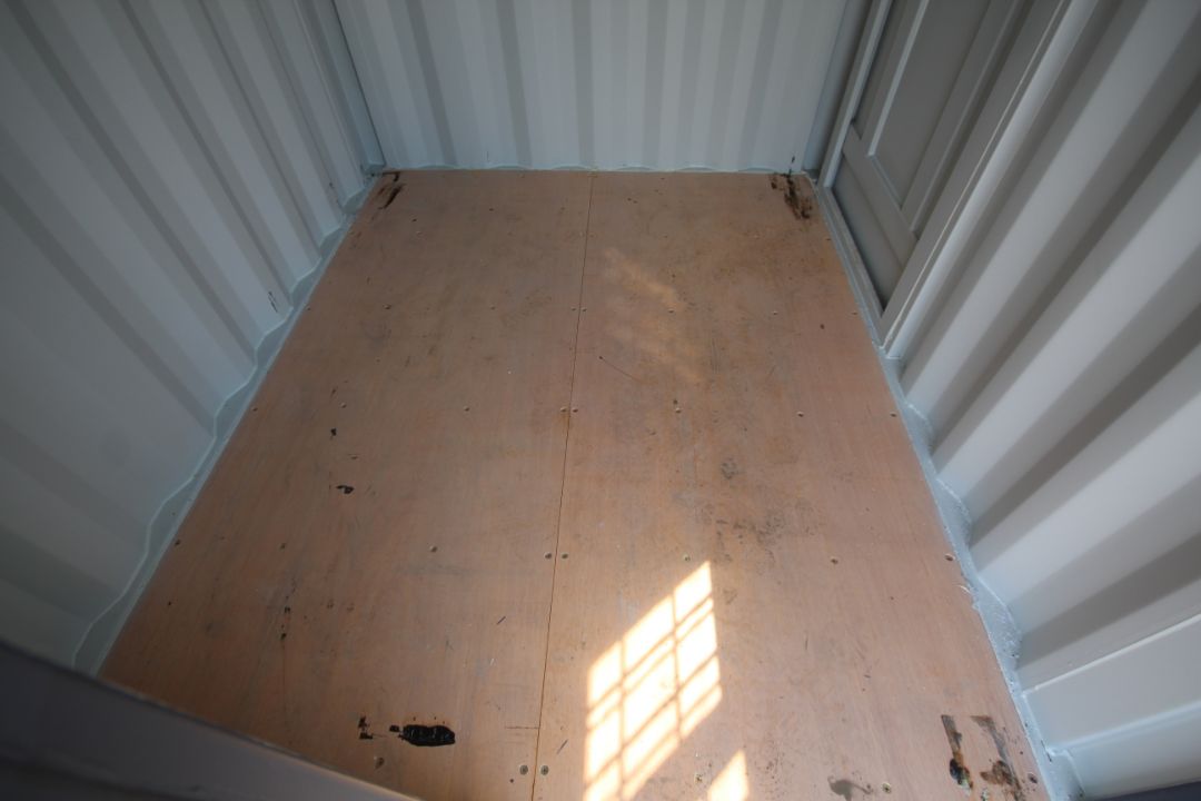 V Unused 8ft container. With side door and window. Key held. V - Image 10 of 11