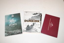 The Miracle of Dunkirk part coin pack containing three silver half crowns and a silver £20 coin with