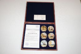 250 Years HMS Victory, six coin set in box with certificate
