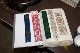 A book of various bookmarks