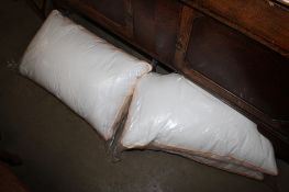 Two pairs of Hungarian goose pillows