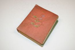 An album of postcards