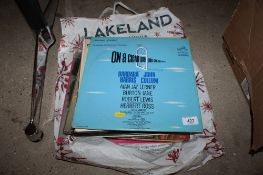 A collection of LPs