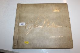 A set of Glenn Miller WWII His Masters Voice limited edition gramophone records