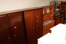 A Stag two door wardrobe