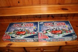Two Monopoly board games