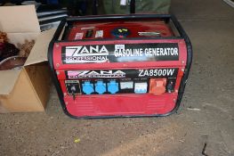 A Zana Professional ZA8500W petrol generator